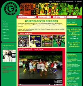 Greensleeves new website