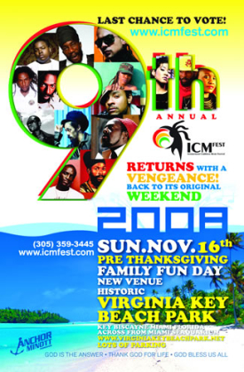 ICM Fest 2008 : Vote For Your Artists
