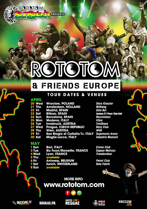 Rototom & Friends Europe 2016