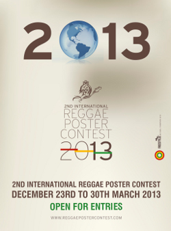 International Reggae Poster Contest 2013