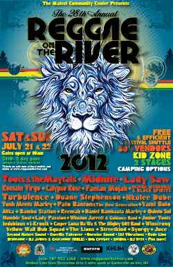 Reggae On The River 2012