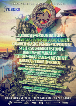 Scandinavia Reggae Festival 2013